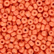 Seed beads 8/0 (3mm) Cantaloupe pink